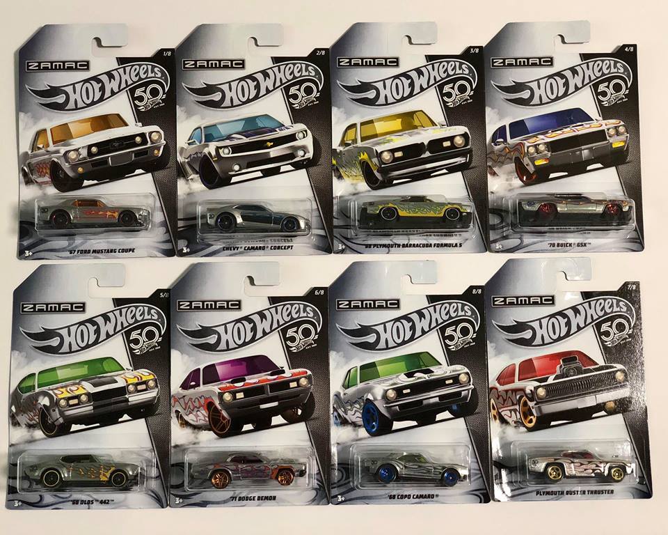 hot wheels 2018 zamac